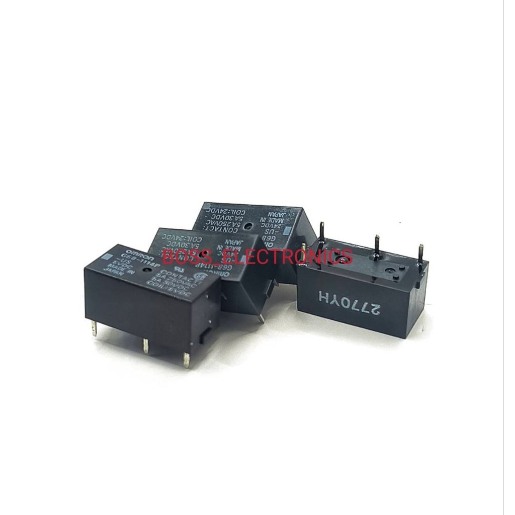 1 Cái G6B-1114P-US 5VDC 12VDC 24VDC 4 chân nhọn RELAY Dòng điện 5A 250VAC G6B-1114P 5V 12V 24V