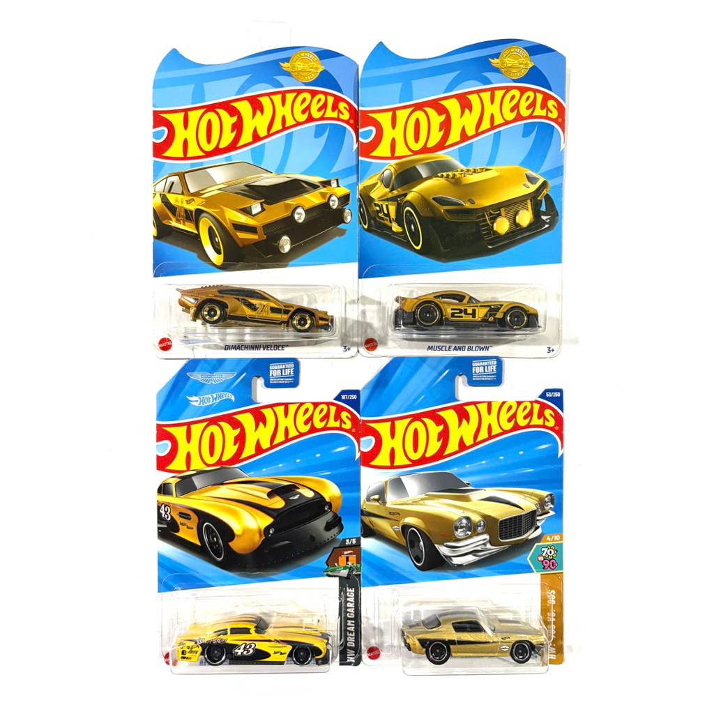 HOT WHEELS Bánh xe nóng | MUSCLE VÀ XANH |’ 70 DODGE HEMI CHALLENGER |’ 70 CHEVY CAMARO RS | DIMACHI