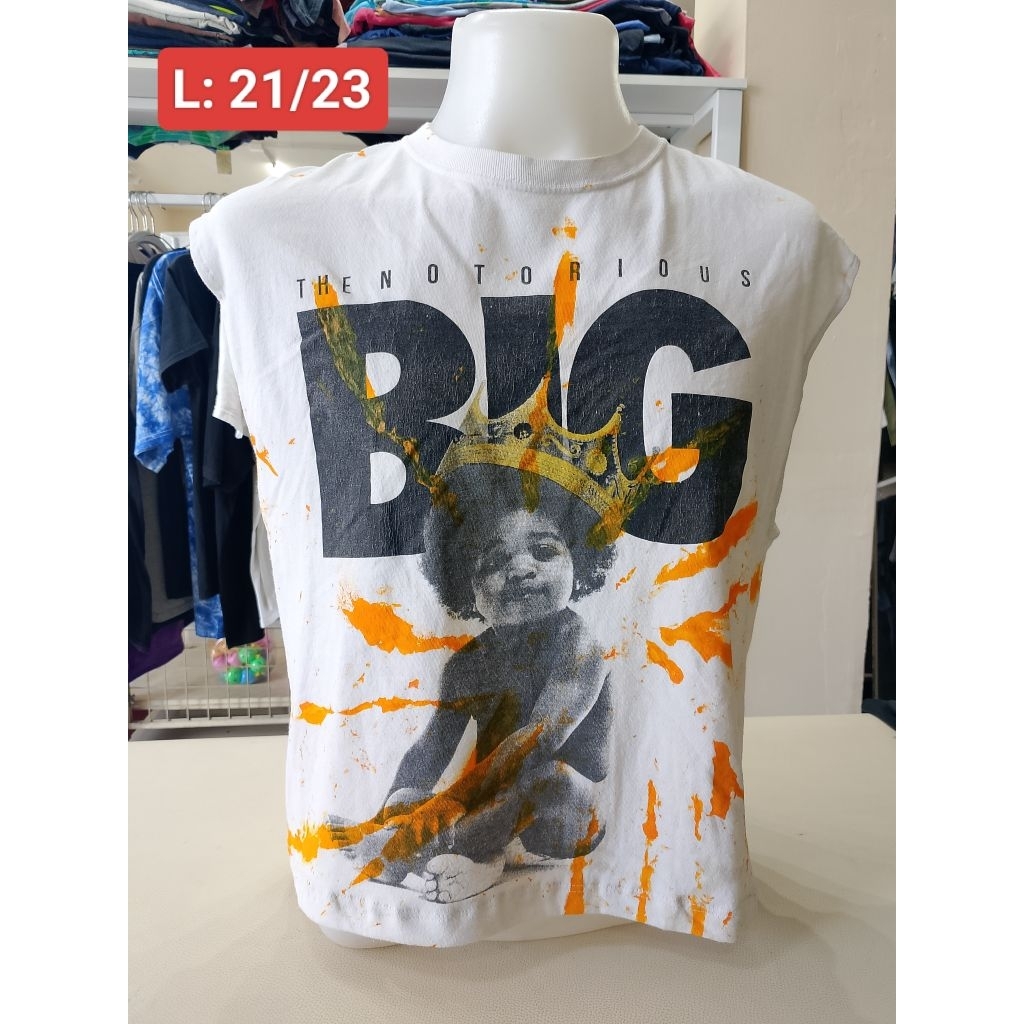 Áo sơ mi cổ điển Rap-Tee Biggie (Size L)