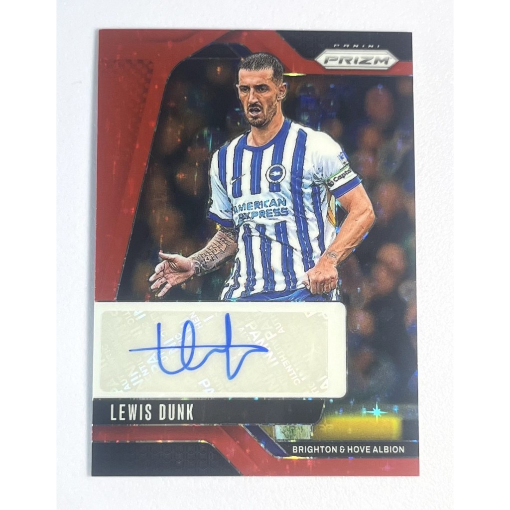 Thẻ bóng đá Panini Prizm Lewis Dunk Signature 2024-25