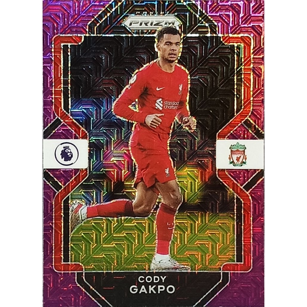 Thẻ 2022-23 Panini Chronicles CODY GAKPO 204 Tím Mojo Prizm