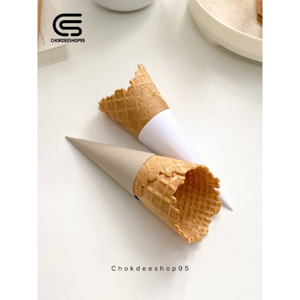 (400 Miếng) Giấy Nón Kem Kraft / Trắng
