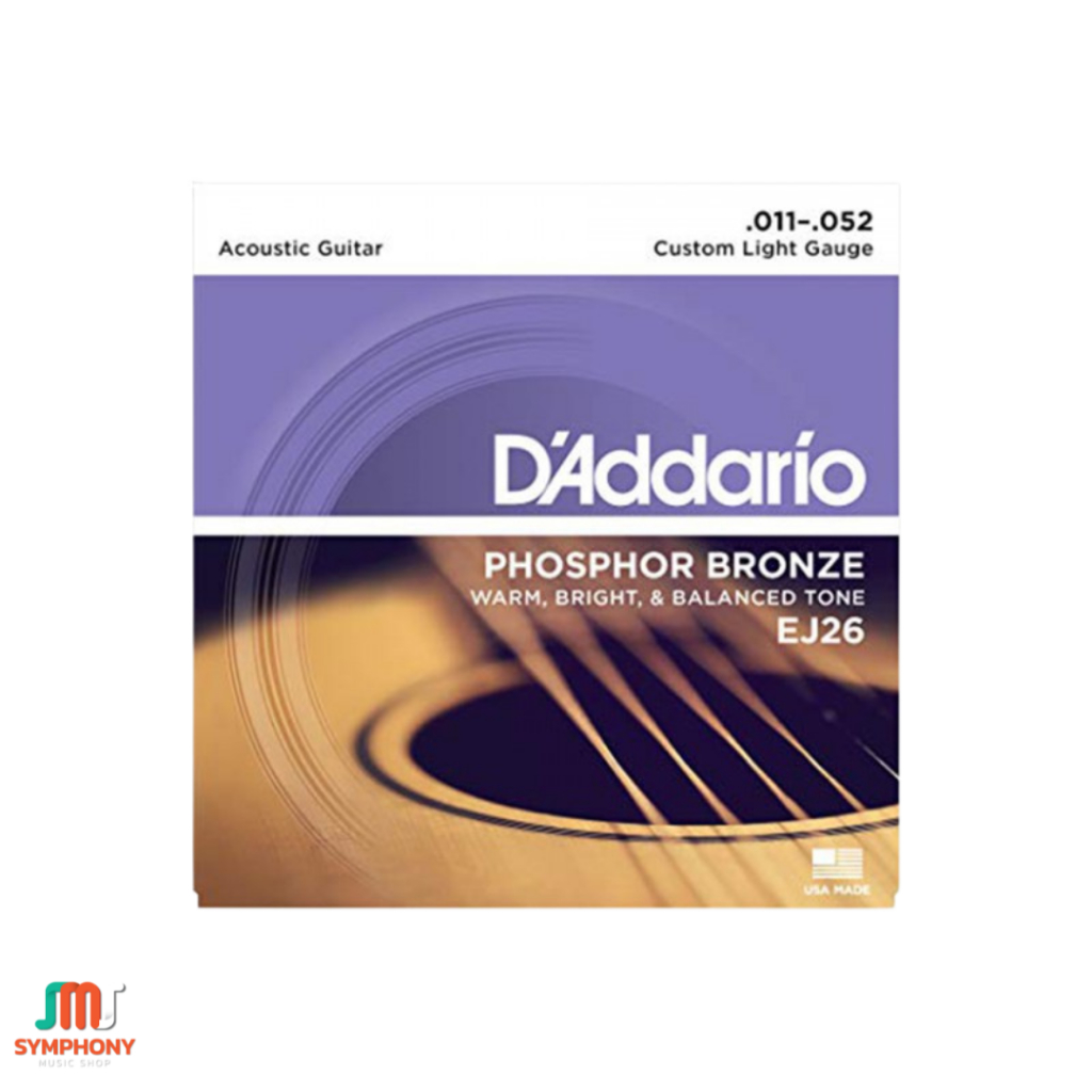 Dây đàn Guitar Acoustic bằng đồng Daddario Phosphor