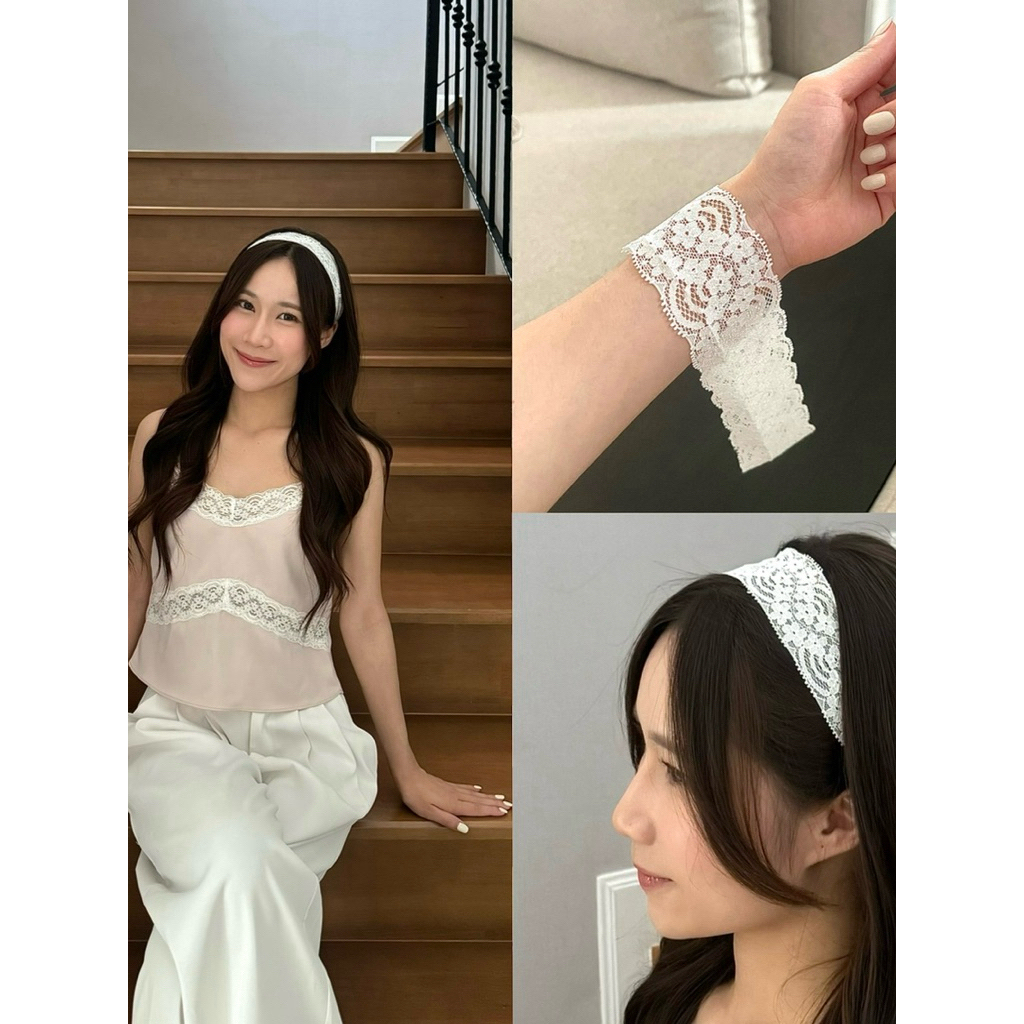 Băng đô Lacey | Kem abby