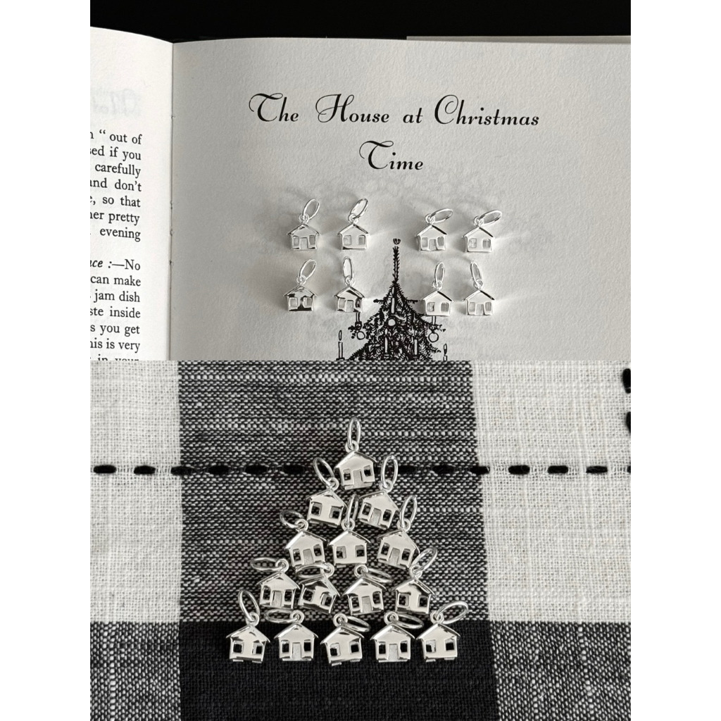 (PENDANT Only PENDANT): COZY HOME PENDANT BẠC925 / Real Silver House-Shaped 925 Pure | CÁ CỦA BẠN