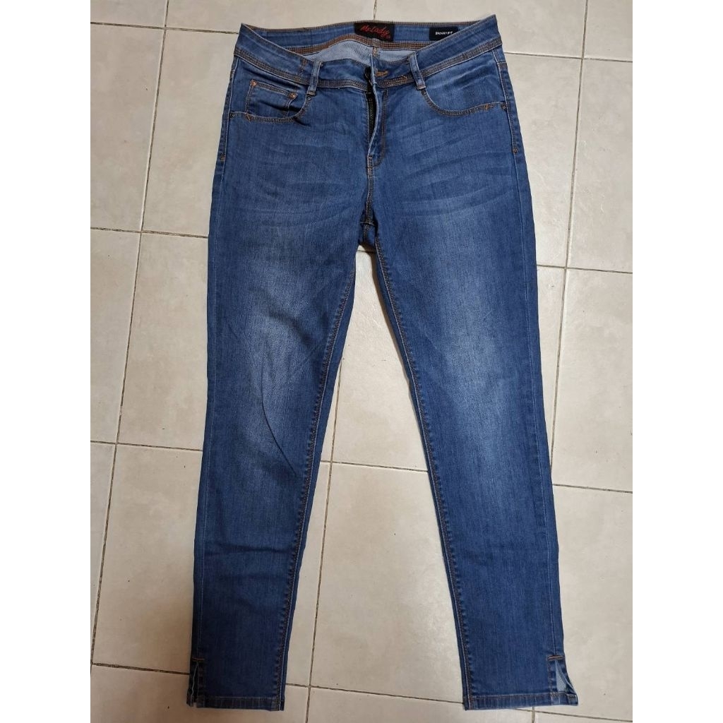 Quần jean Skinny Vải co giãn Mclady < Mac cũ >