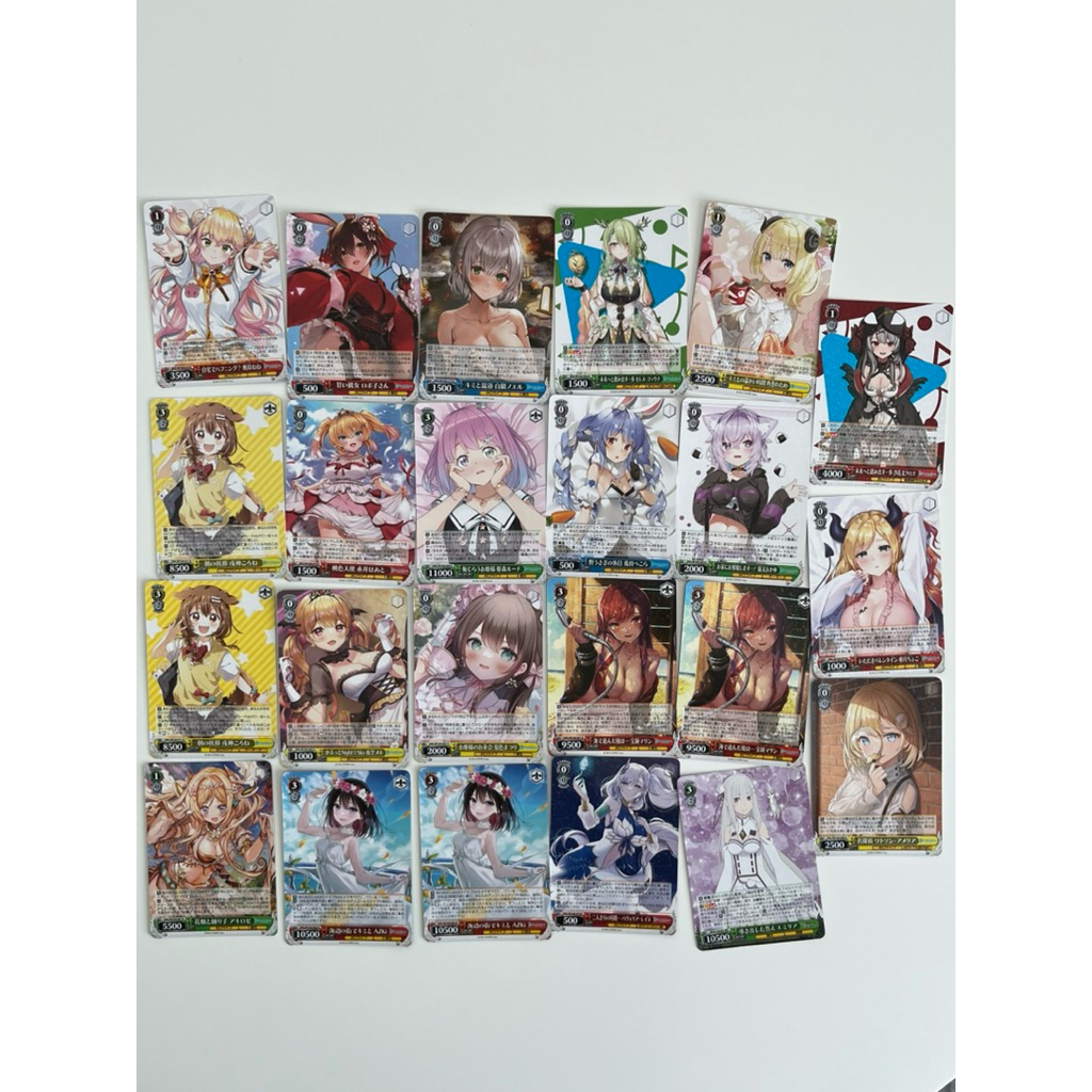 - (Part6) Light Play Event Authentic From Japan New Weiss Schwarz Card Game-VTuber / Hololive Produc