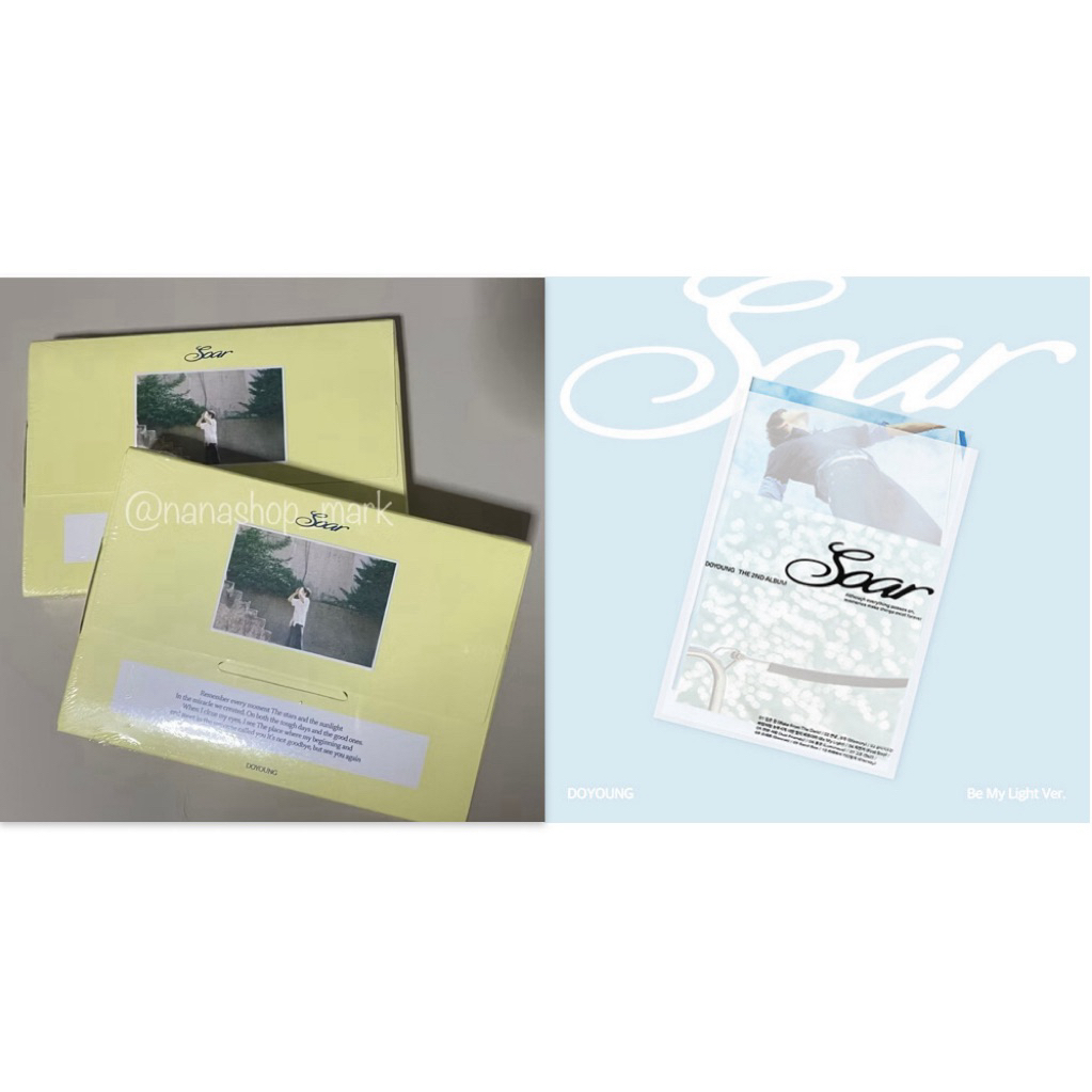 Doyoung-Soar (bản ghi nhớ) Chưa niêm phong