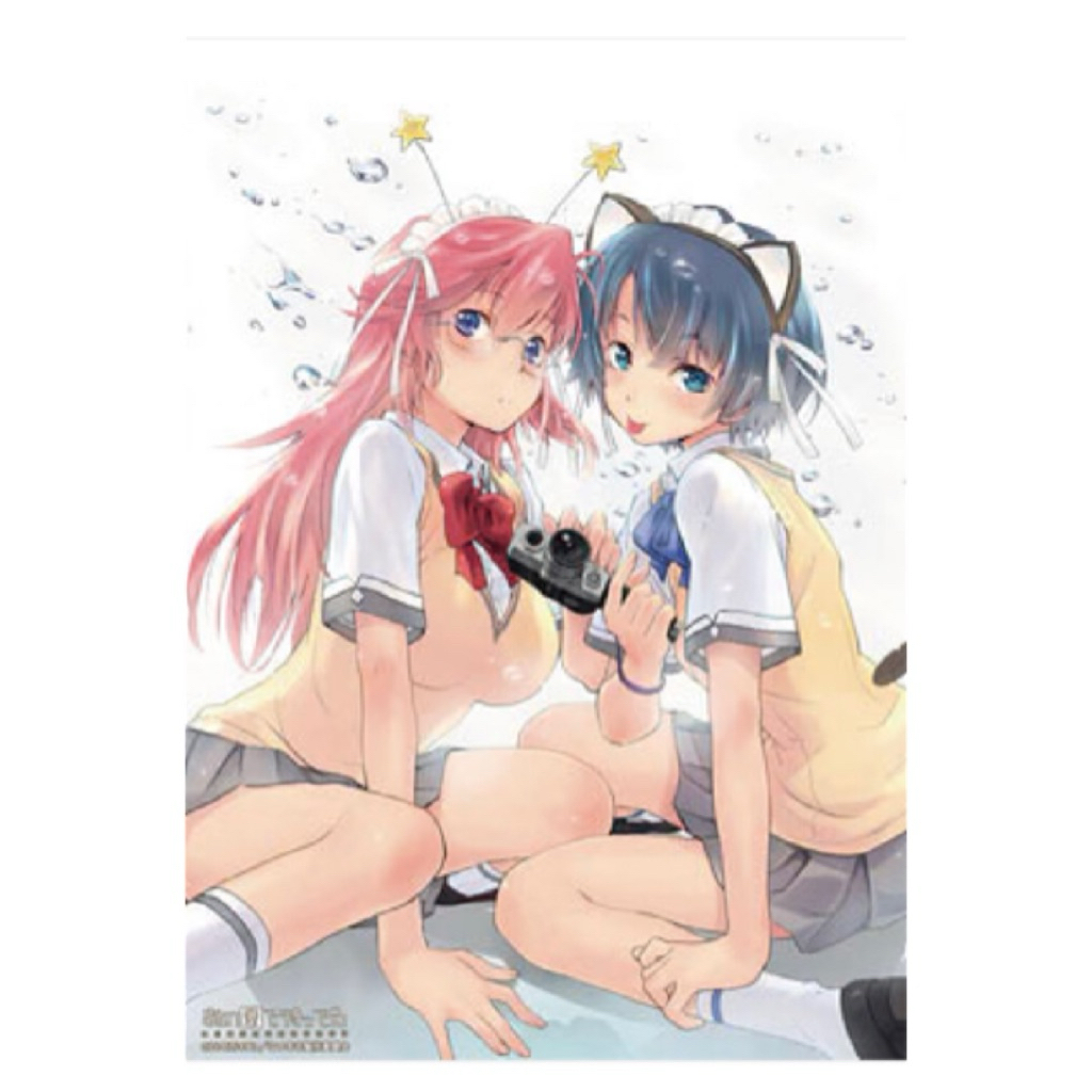 Vải treo Ichika & Kanna-Summer Love From Aliens [Chờ đợi trong (Ano Natsu de Matteru) Tấm thảm-Ichik