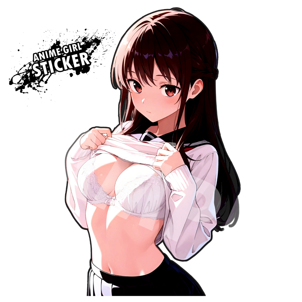 Đồng phục trường học Doujin Nhãn dán Nhật Bản Anime Ecchi SPS069