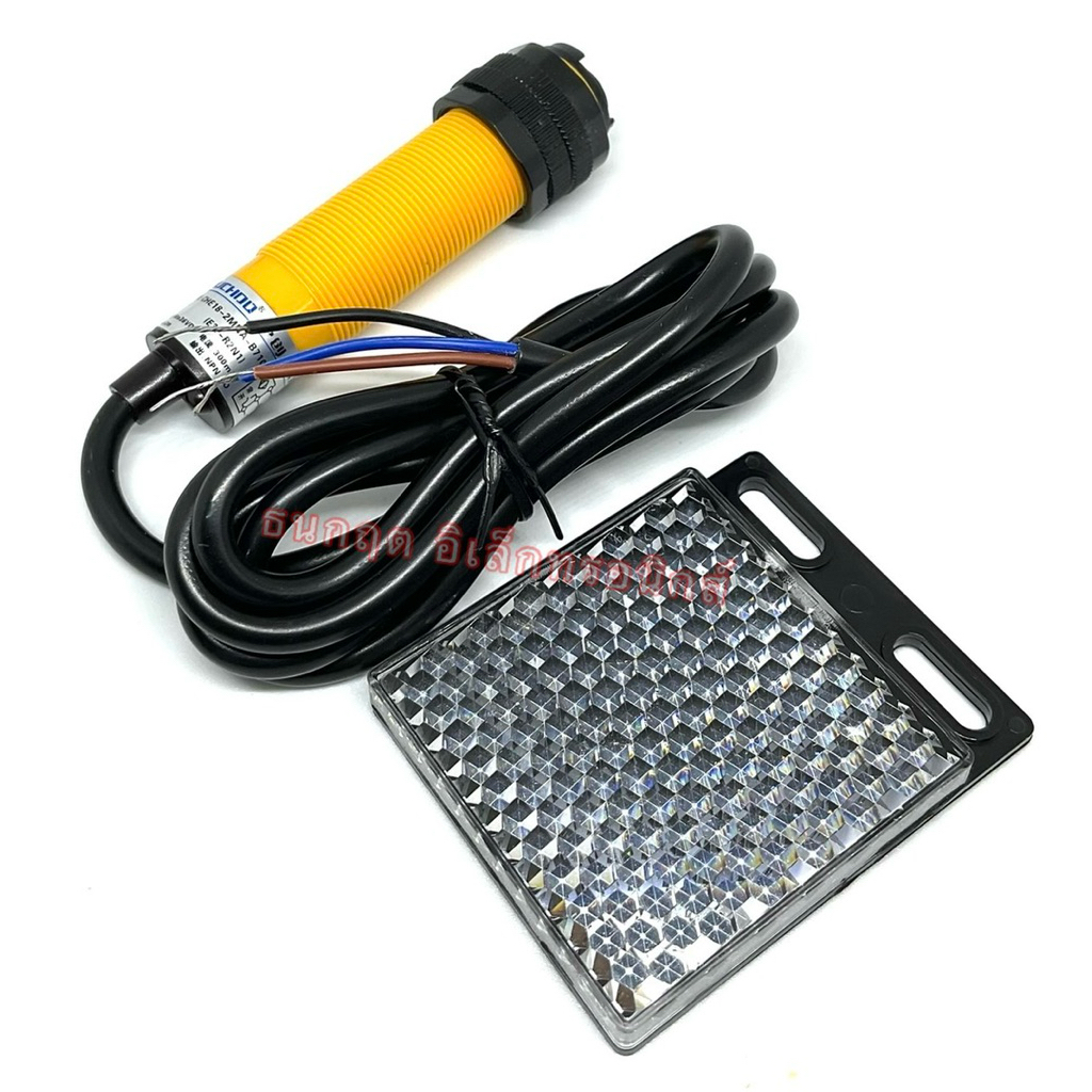 E18-R2N1 E3F-R2N1 Có Phản Quang. Bắt Khoảng Cách 2 Mét Cảm Biến Công Tắc Ảnh