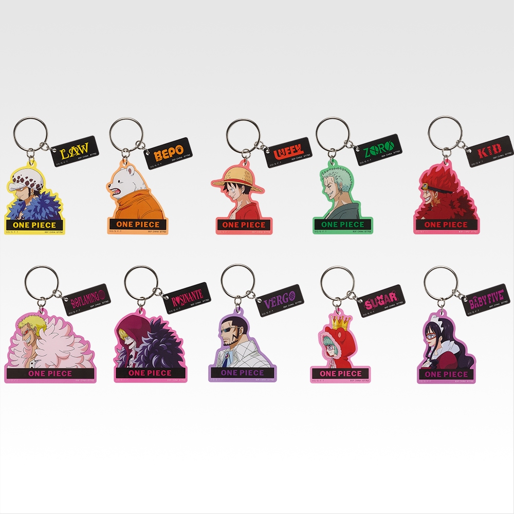 Ichiban Kuji One Piece Law-I Acrylic Móc Khóa Giải Thưởng JP Mới Nhập Khẩu Từ Nhật Bản
