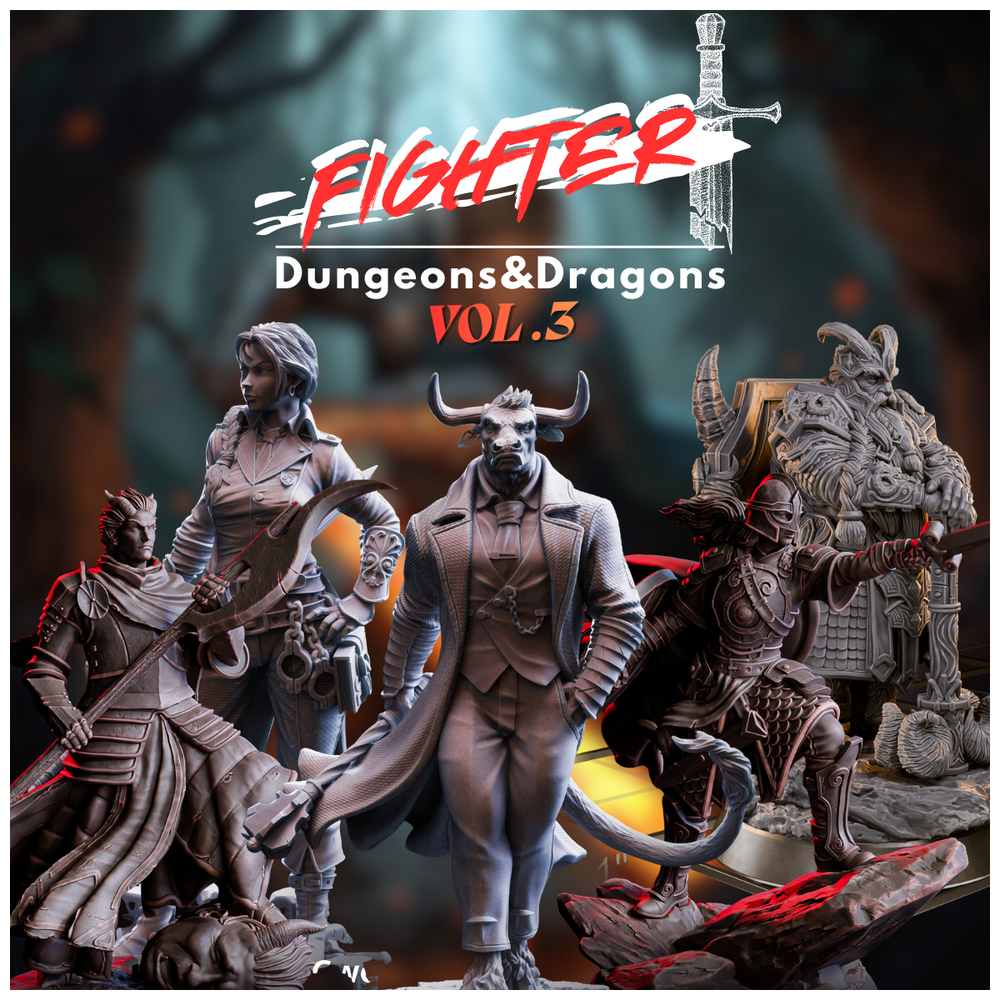 Dnd thu nhỏ ❈ ์ ❈ Dungeon và rồng FIGHTER CLASS [VOL.3]