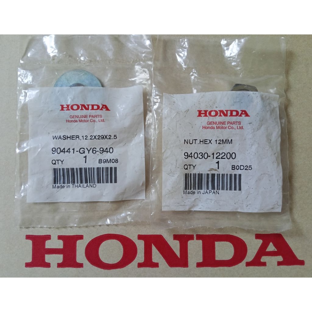 Vòng Khóa Bát Ly Hợp Phía Sau Đai Ốc Tất Cả Xe Ô Tô Tự Động HONDA Chính Hãng Từ Trung Tâm 94030-1220