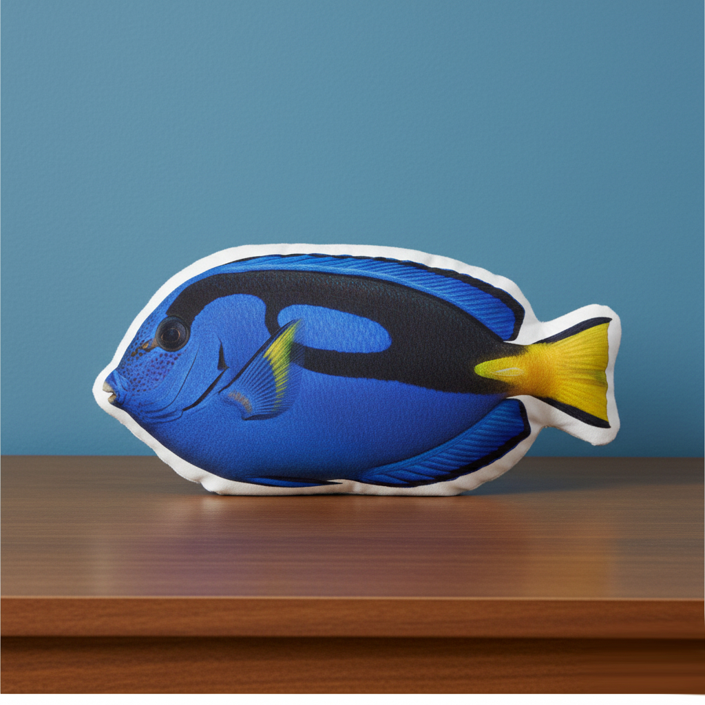 Surgeonfish A Doctor 's Bird 's Fish Sturgeon Cat Hút Sunfish Marlin Sword Die-Cut Gối 2 Mặt In Hình