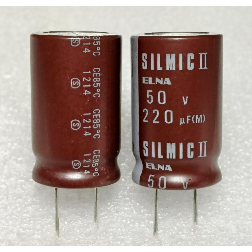 Tụ điện Elna Silmic II 220uf 50v 2
