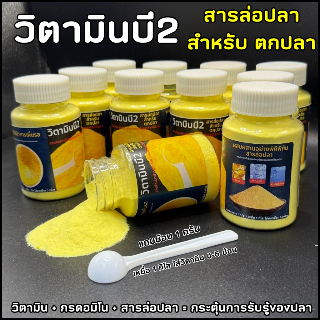 Mồi Cá Wintamin B2 Để Câu Cá Tăng Kiến Thức Hỗn Hợp Nhanh Hơn.
