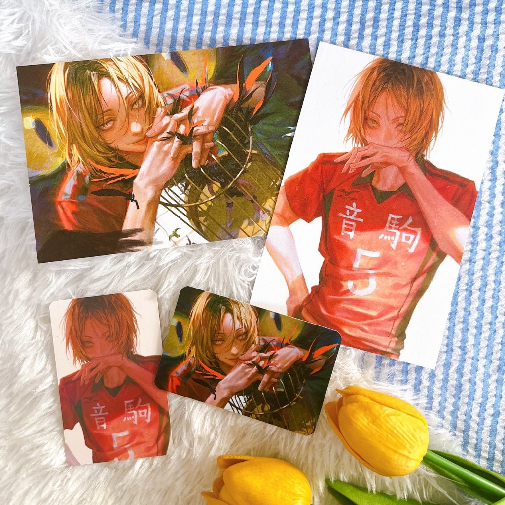 Photocard & Bưu thiếp Kozume Kenma: Haikyuu (Bộ 4)