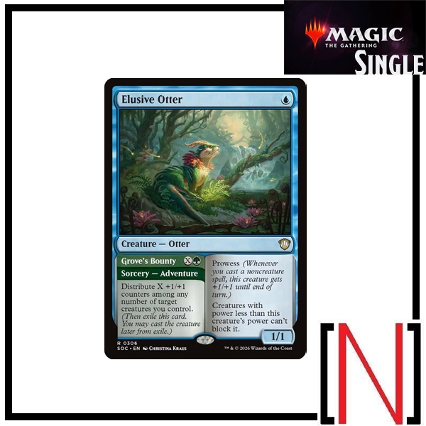 [MTG] [Single] [SOC] Otter Elusive Rare [Tiếng Anh]