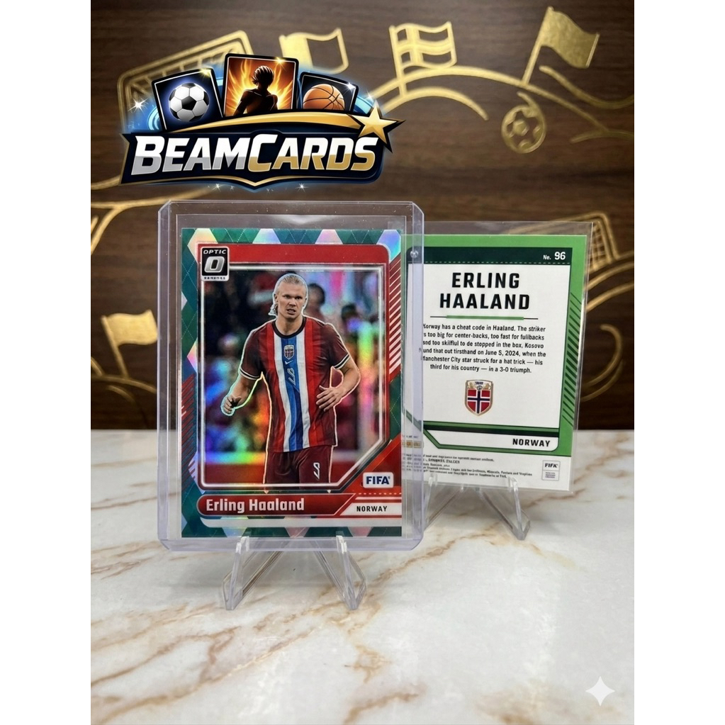 Erling Haaland - 2024-25 Bóng đá Panini Donruss (Quang học) 96