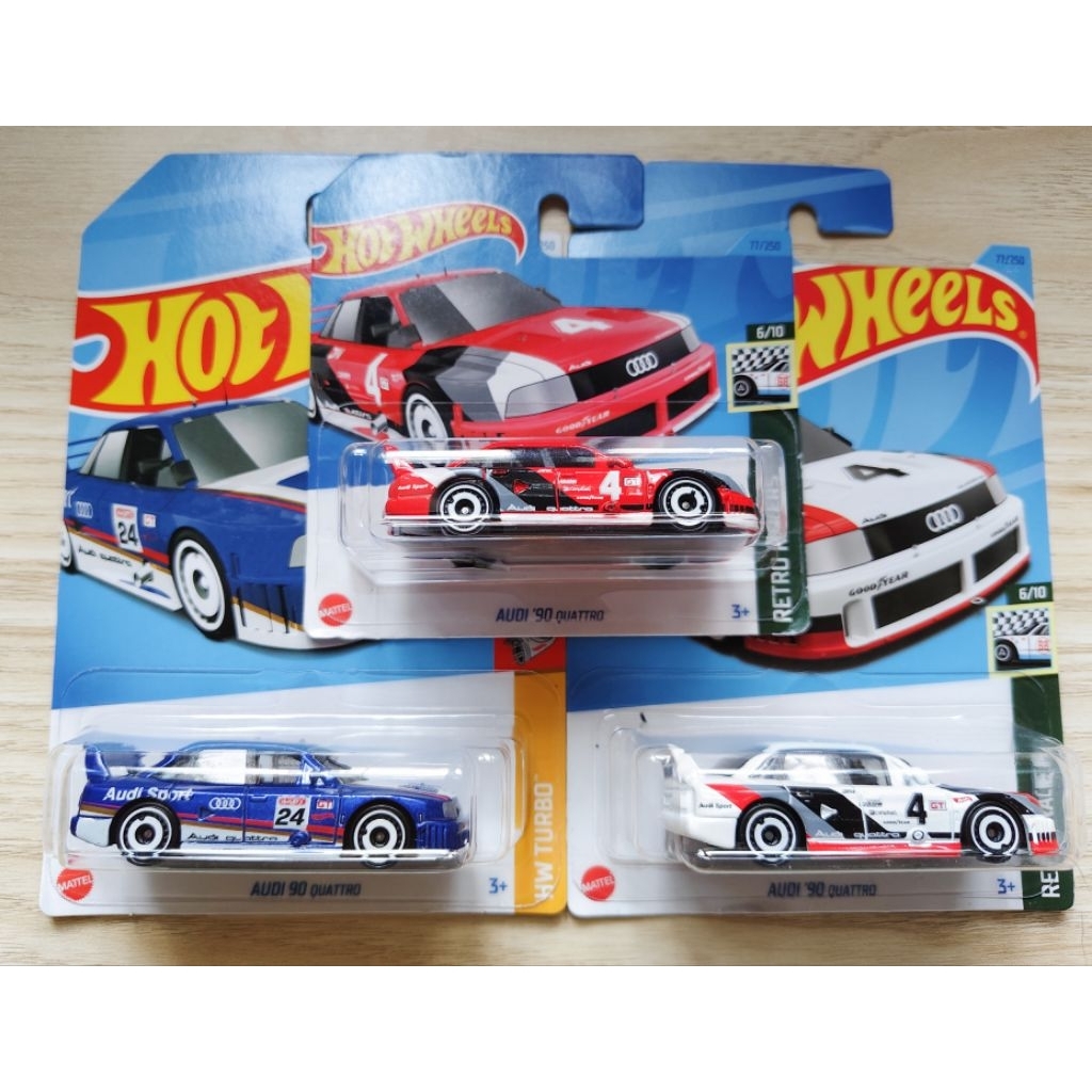 Hotwheel audi 90 quattro 1: 64