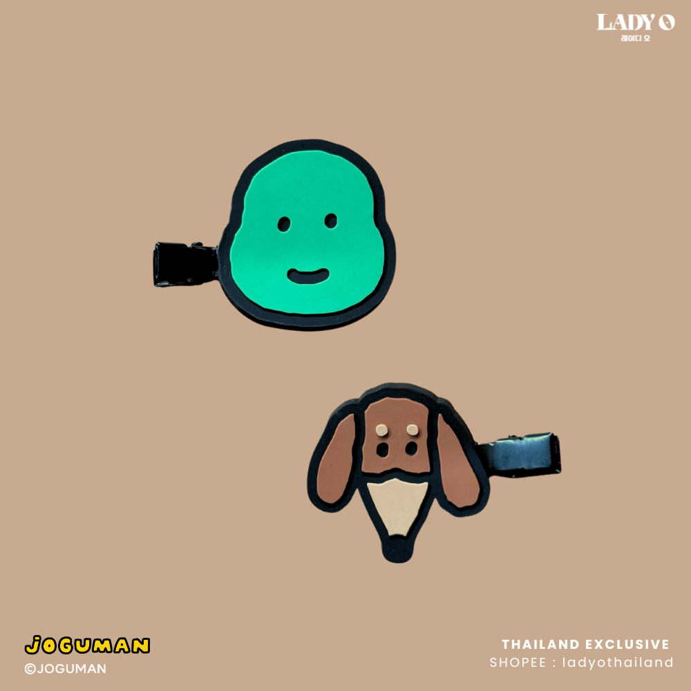 Bộ kẹp tóc JOGUMAN - Brachio & Woody ❈ ◕ ❈
