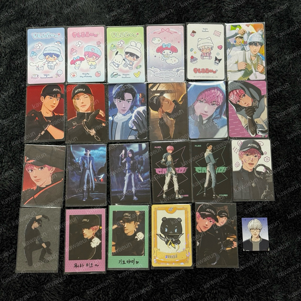 POB Card PLAVE YEJUN NOAH BAMBY EUNHO HAMIN CALIGO PT.2 Album INVENTORY