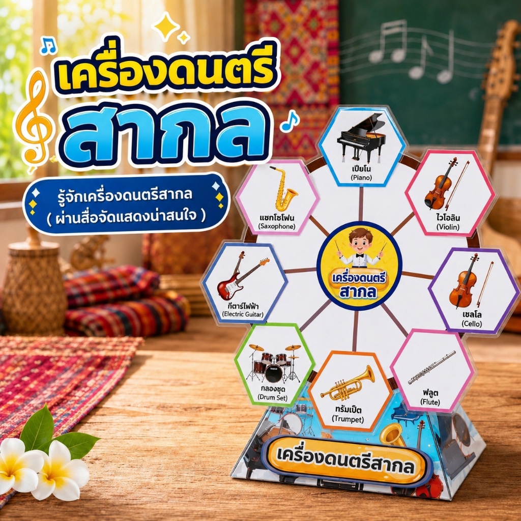 Phương tiện giảng dạy nhạc cụ Isan