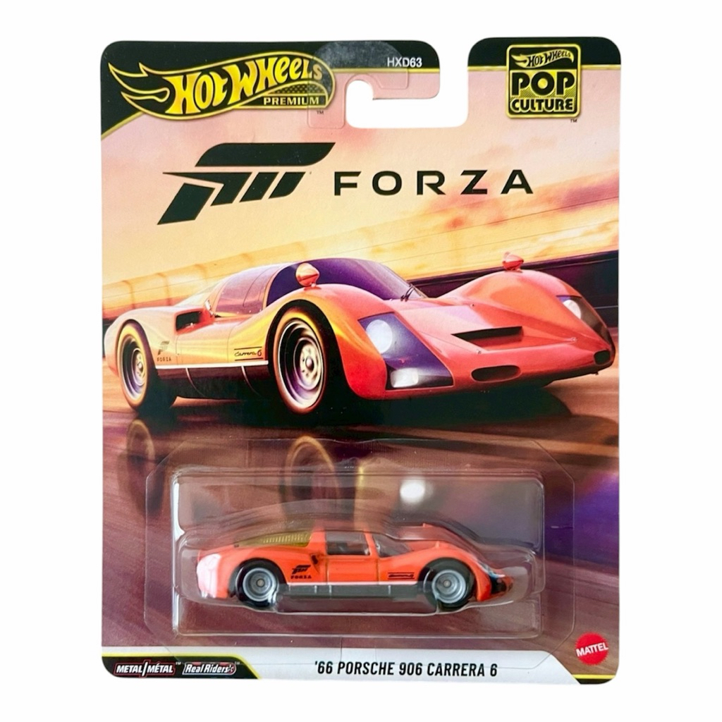 Hot Wheels Văn hóa đại chúng cao cấp Forza '66 Porsche 906 Carrera 6