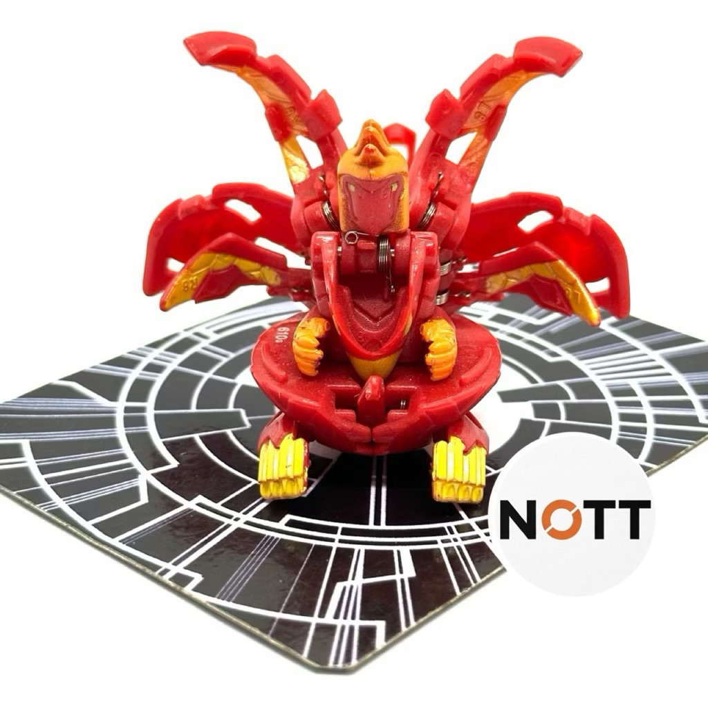 ❈ Bakugan B2 Battle Brawlers Red Pyrus Orange Ingram Vestroia mới