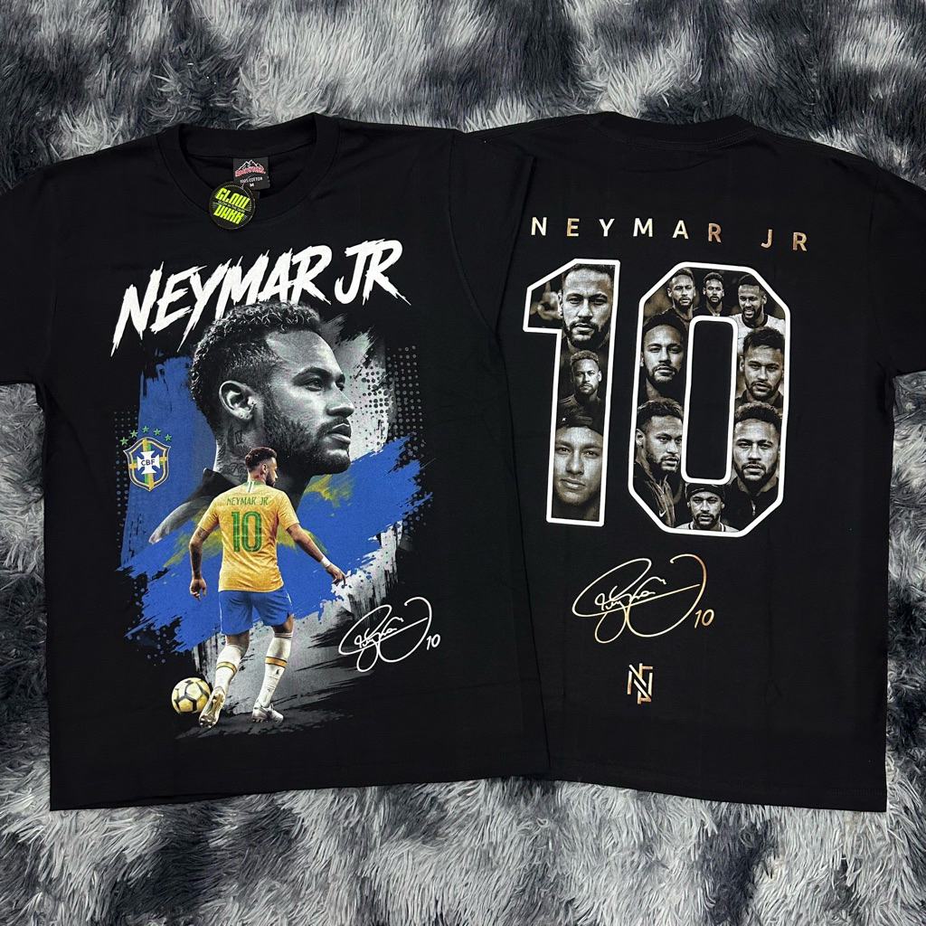 Áo thun Neymar JR Glow Rocktees Label 1 Cotton