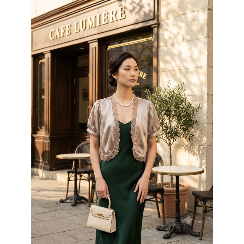 Satin Coat Bust 40 "Bolero From The Ginger Ale Brand (Nhật Bản)