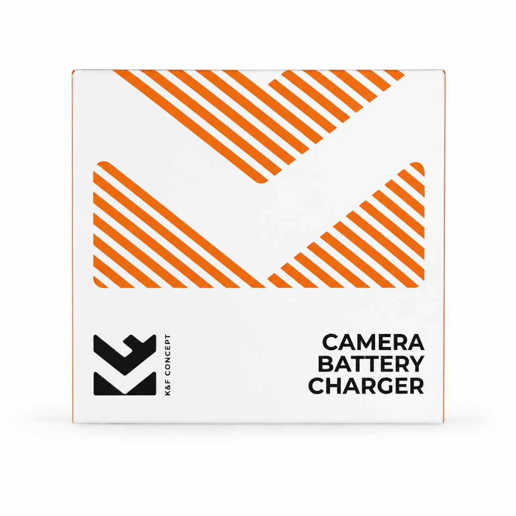 K & F Concept Fujifilm NP-W235 Bộ sạc kép 2 cổng LCD USB-C / Micro USB cho X-T5 X-T4 X-H2 X-S20 GFX 
