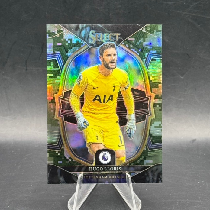 Panini Select Premier League 2022-23 Hugo Lloris 88 Terrace Camo Prizm / 225