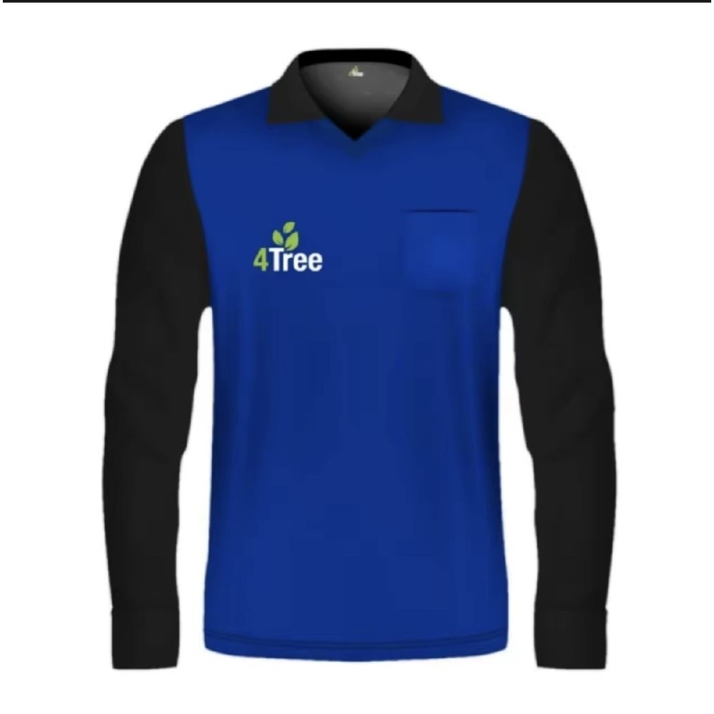 Áo sơ mi dài tay 4tree Fourtree dài tay làm việc với cổ áo sơ mi làm vườn của công nhân​ Farm Made N