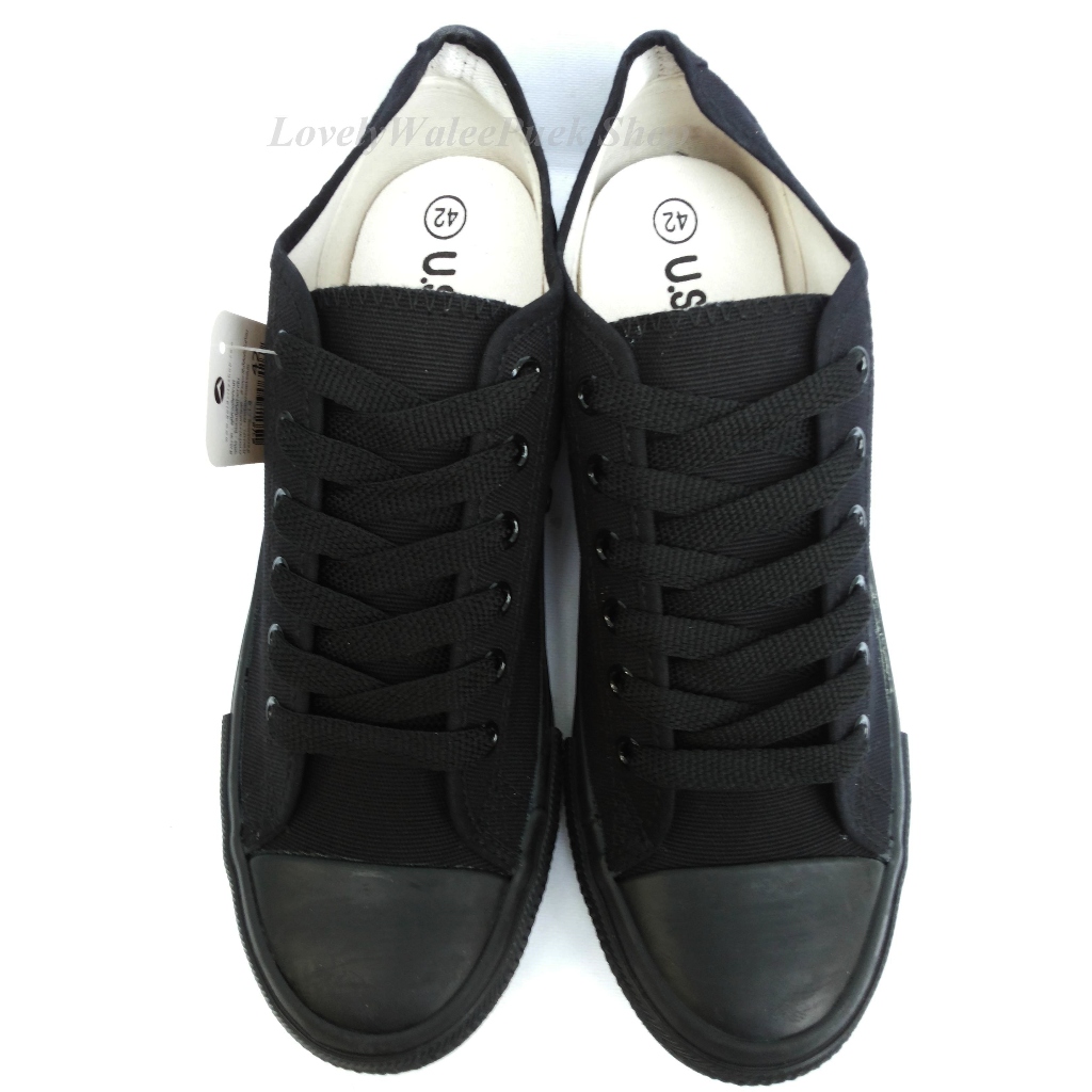 Giày thể thao thời trang All Black Global City Brand Size 35-47 (Size 46-47 Album khác)