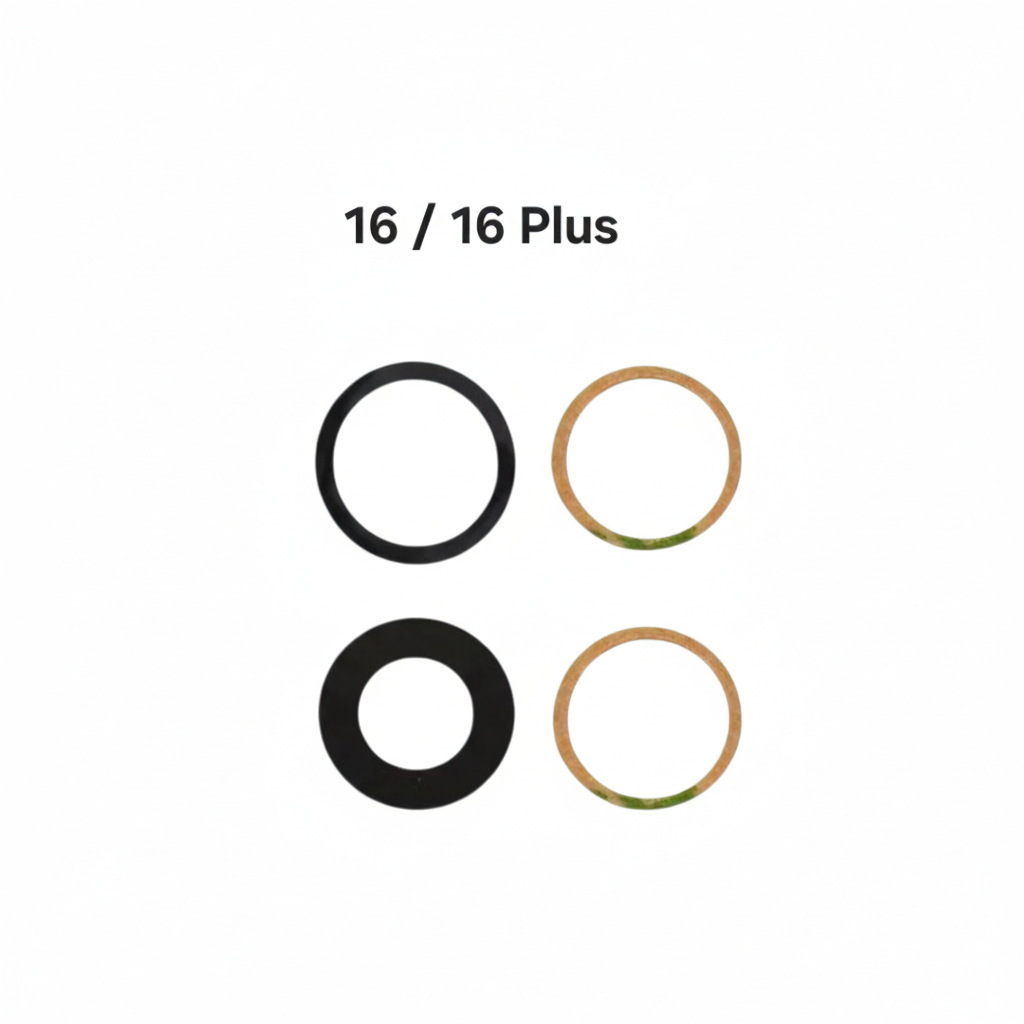 Kính Camera sau + Keo dán 3m i16 / i16Plus 240