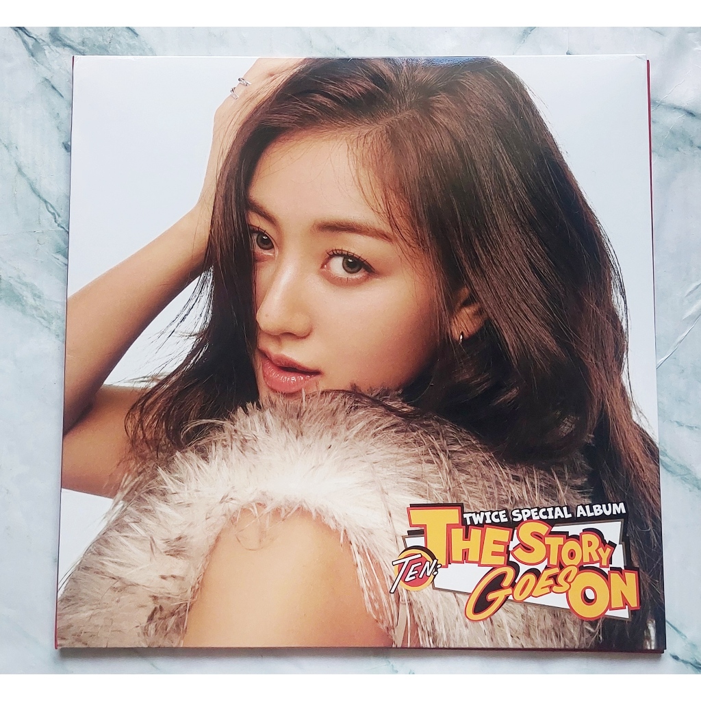 TWICE-TEN: Câu Chuyện Đi Trên Album Ver Cast Jihyo Cover Unpacked No Card Kpop CD Poster Jihyun