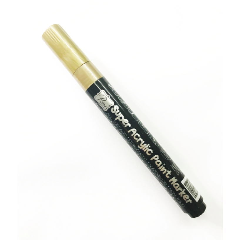 Bút đánh dấu Patty siêu Acrylic A118 vàng