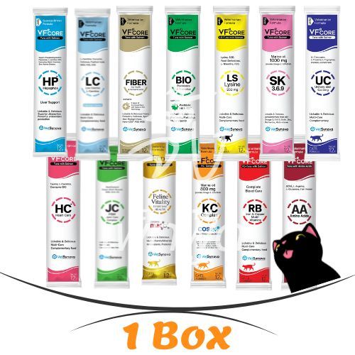 [Hộp 30 gói] VF + Core VF Core Tăng cường và nuôi dưỡng chó mèo từ 2 chiếc trở lên.