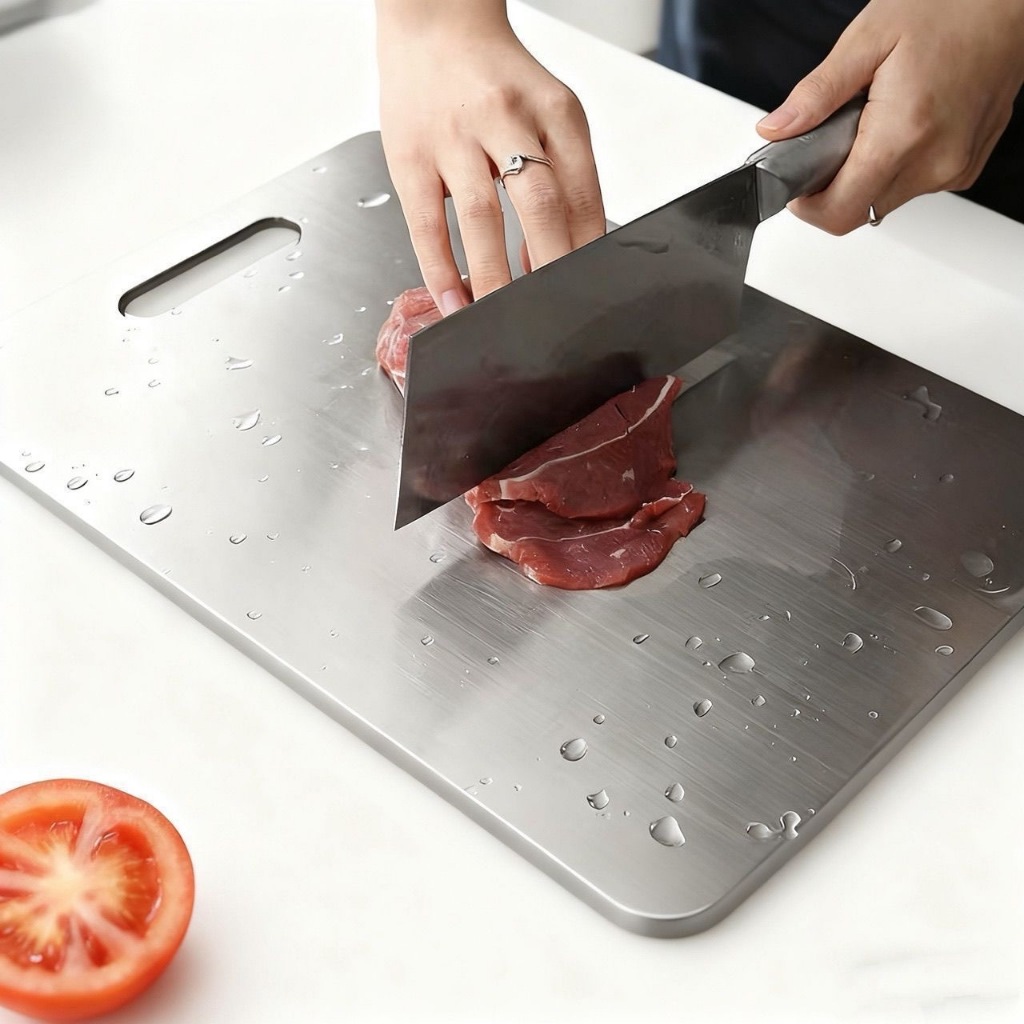 Thớt Inox 316 Cấp Thực Phẩm Dày Dễ Dàng Làm Sạch Và Không Khuôn