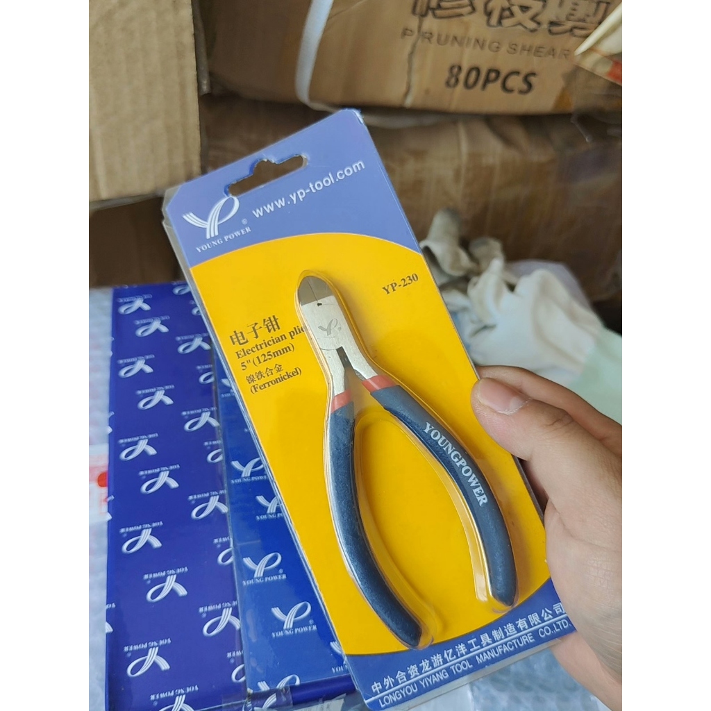 YOUNG POWER YP-230 Máy cắt dây thép Niken sắc nét và thoải mái để giữ Kìm thợ điện Thiết bị cơ khí p