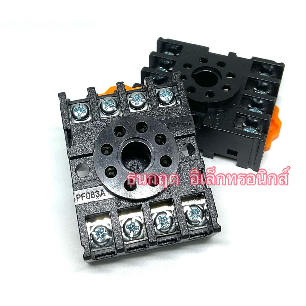 Rơle ổ cắm MK2 (PF083A) Tròn 8 Chân