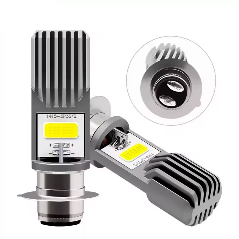 Bóng Đèn Pha 2 Màu Xe Máy H4-KM 3 Chân / H6-KM 2 Điểm AC / DC 1