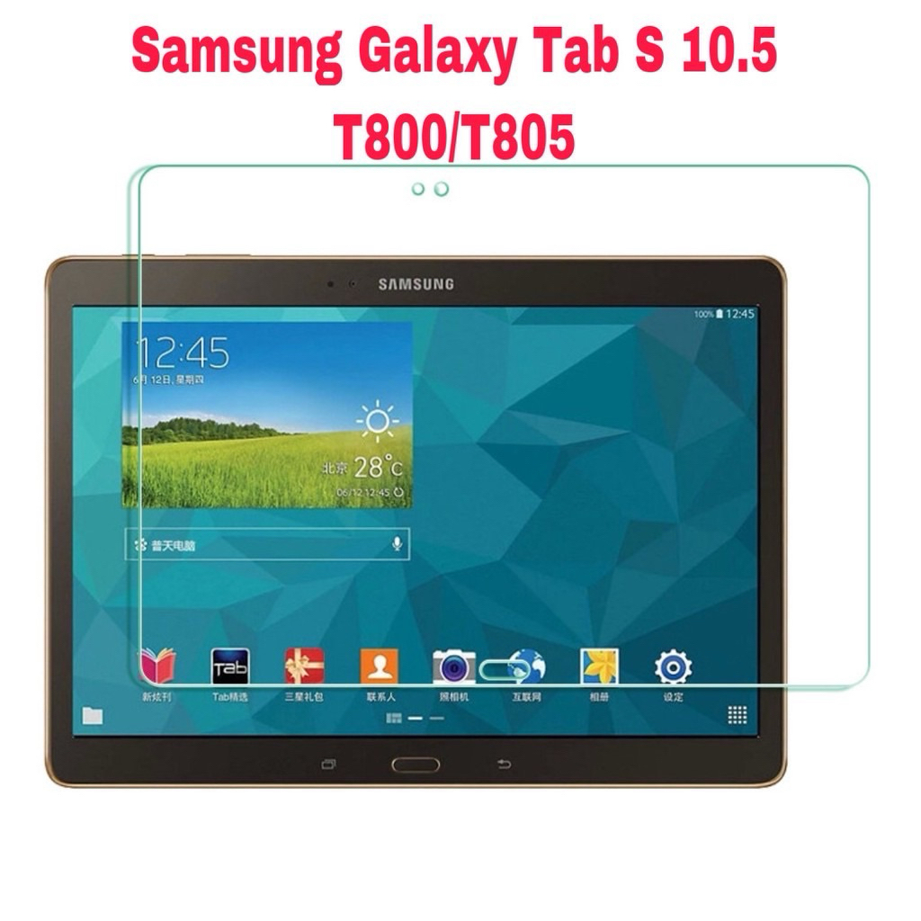 Phim Kính Chống Sốc Cho Samsung Galaxy Tab S T800 (Hoặc SM-T800) 10.5 Bảo Vệ Màn Hình Chống Trầy Xướ