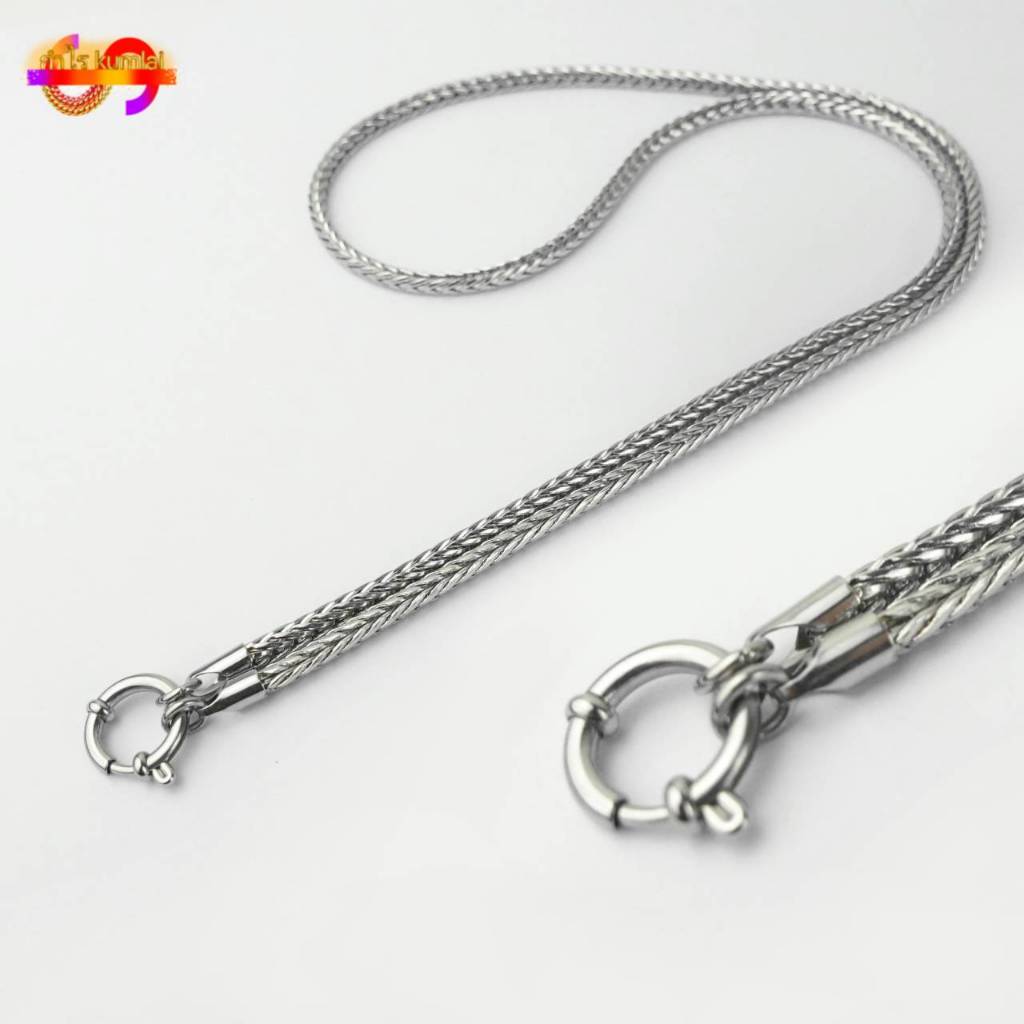 B95 Vòng cổ bằng thép không gỉ chính hãng Vòng lò xo Họa tiết 8 chiếc Có nhiều kiểu dáng để lựa chọn