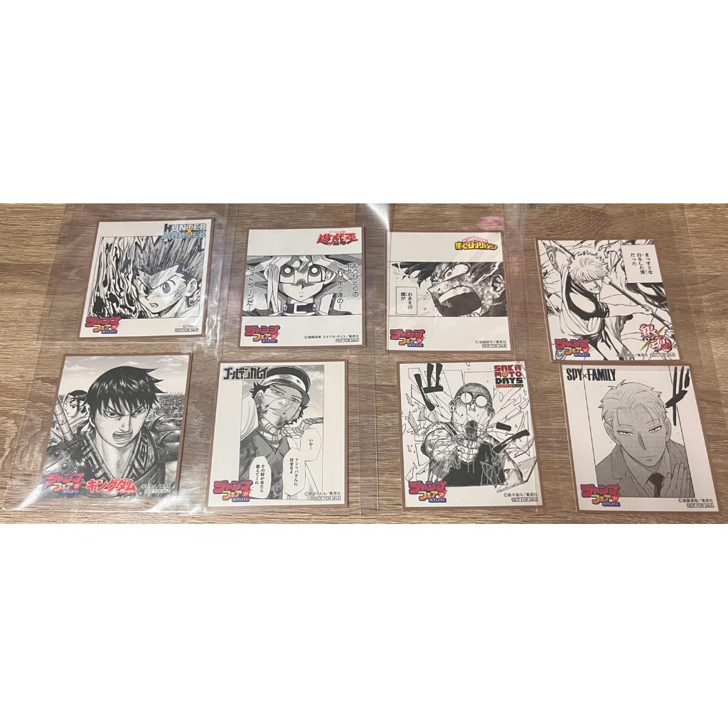 Mini Shikishi Jump Fair 2021 Animate Anime Nhật Bản