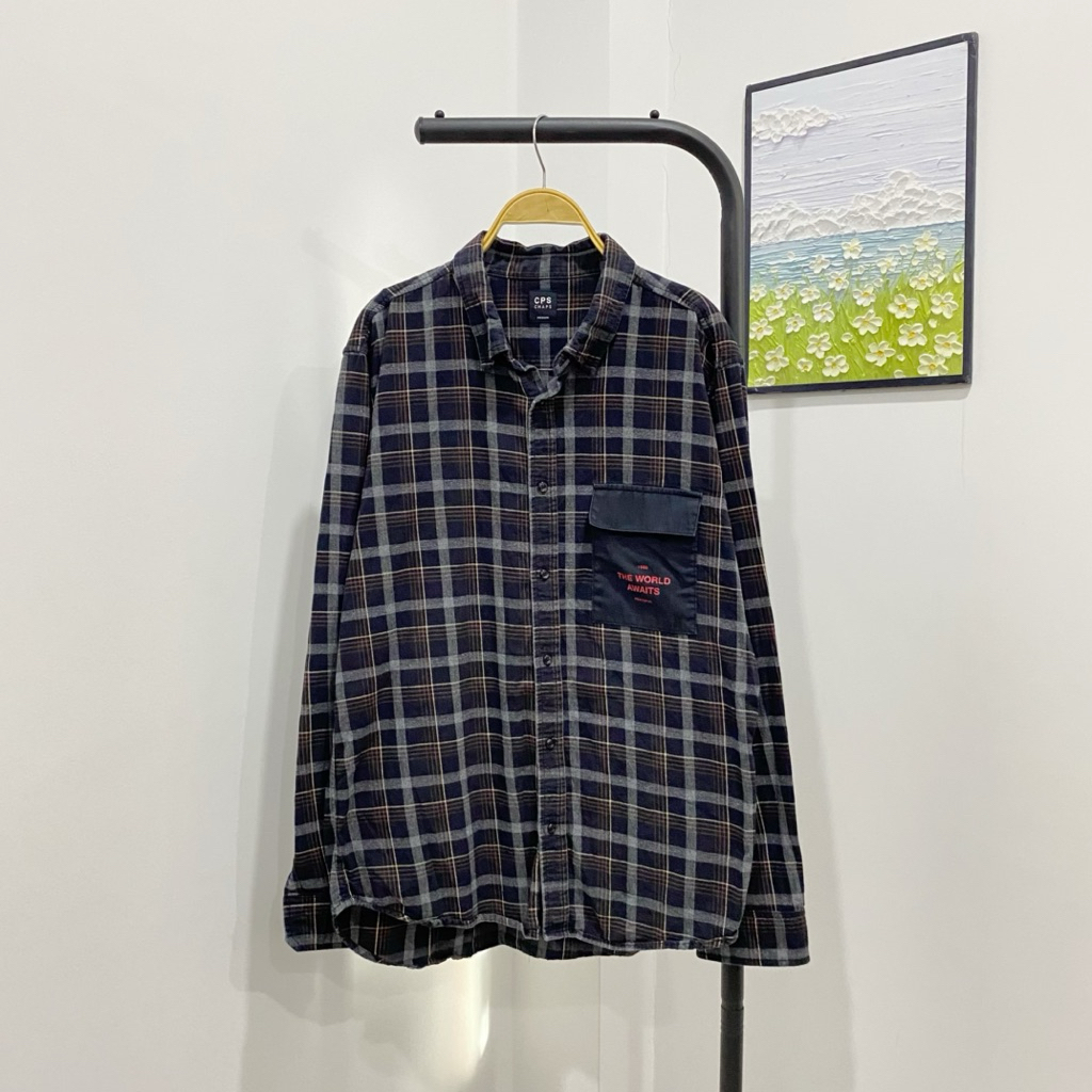 Áo sơ mi nam dài tay CPS Chaps size M