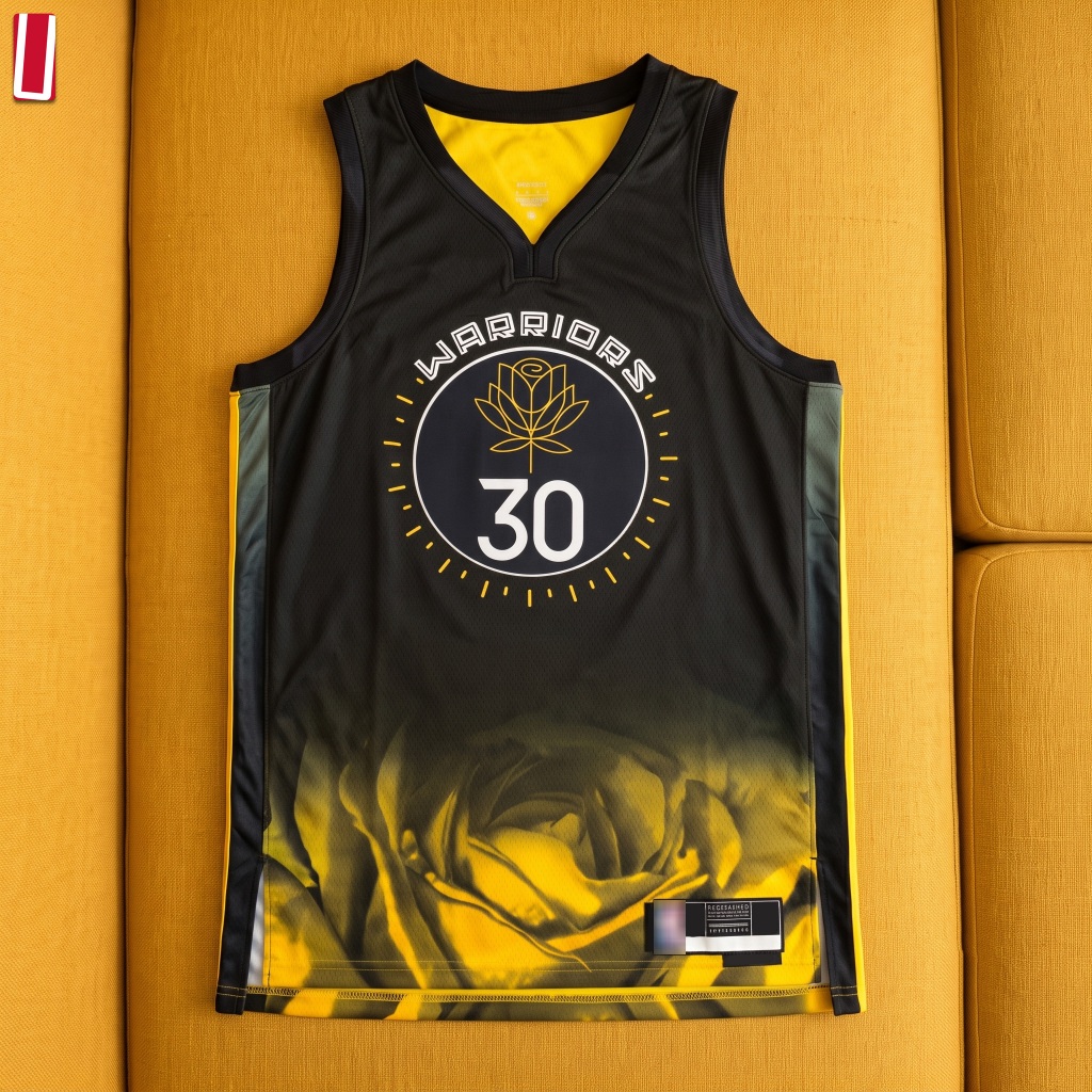 Stephen Curry [GSW] Áo bóng rổ HOT PRESS PRESS 278