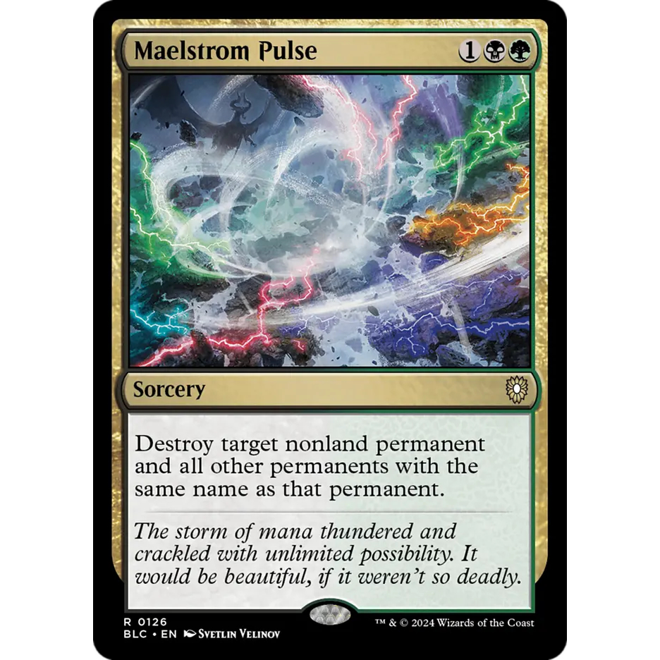 [Bloomburrow Commander] - [BLC] - (R) - [Maelstrom Pulse] - [2024]